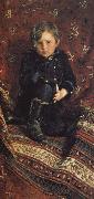 Ilia Efimovich Repin Painter s son France oil painting artist